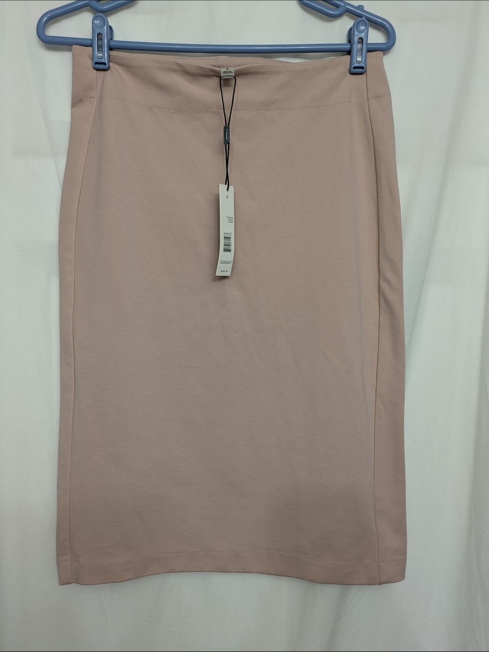 Tahari NWT Blush Pink Pencil Midi Skirt Small Career Office Chic